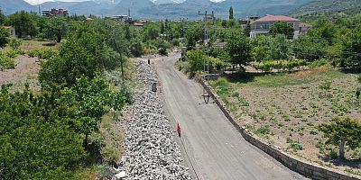  Beğendik Mahallesine 8 Bin Metrekare Kilitli Parke Çalışması