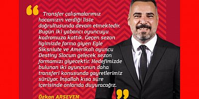 Bellona Kayseri Basketbol'dan 2 Yabancı Transferi