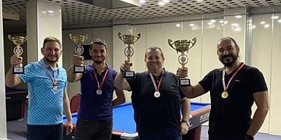 Bilardo İl Birinciliği Gerçekleştirildi