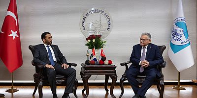 Birleşik Arap Emirlikleri Ankara Büyükelçisi’nden Başkan Büyükkılıç’a Ziyaret
