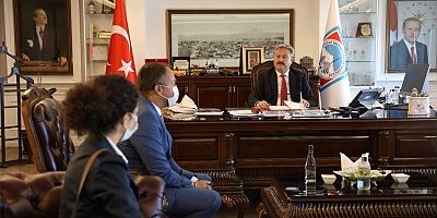 Birleşmiş Milletler Dünya Gıda Örgütü Türkiye Temsilciliğinden Başkan Palancıoğlu’na Ziyaret