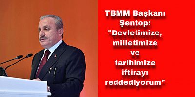 TBMM Başkanı Şentop’tan Sözde Soykırım Açıklaması