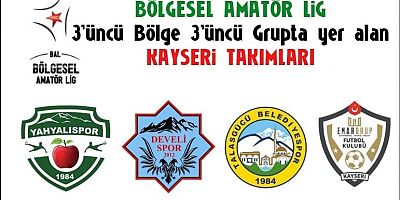 Bölgesel Amatör Lig Başlıyor