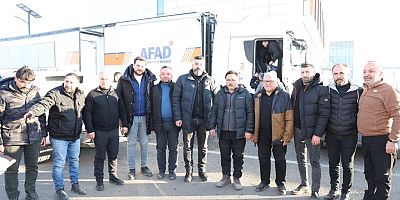 Bölgeye Yardımlar Ulaştıran ASKON