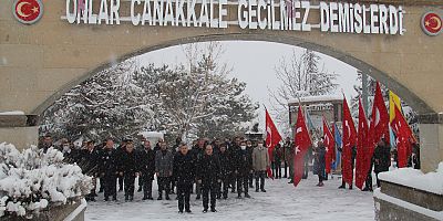 Bünyan 18 Mart Çanakkale Şehitlerini Andı