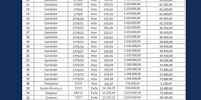 Bünyan Belediyesi 39 Taşınmazı İhale İle Satışa Çıkardı