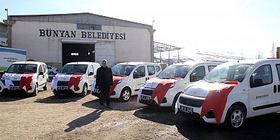 Bünyan Belediyesi Araç Filomuzu Büyümeye Ve Güçlenmeye Devam Ediyor
