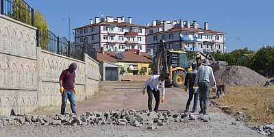 Bünyan Belediyesi Ekipleri Cumhuriyet Mahallesi'nde