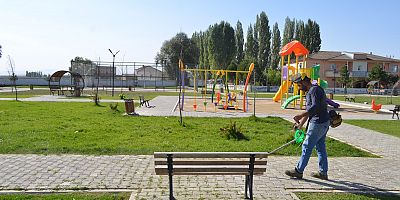 Bünyan Belediyesi Ortak Alanlarda Bakım Yapıyor