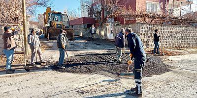 Bünyan Belediyesi Yol Bakım Onarım Çalışması