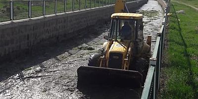Bünyan'da Bük Deresi Islahı Yapılarak Temizlendi