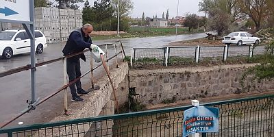 Bünyan’da Sineklenmeyi Önlemek İçin Belirlenen Bölgelerde İlaçlama Yapıldı