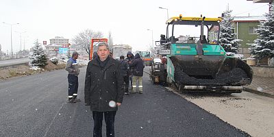 Bünyan Girişinin Çehresi Kar Kış Demeden Değişmeye Devam Ediyor