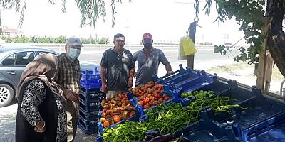 Büyük Tuzhisar’da Salça ve Domates Zamanı