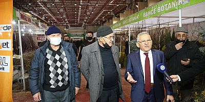 Büyükkılıç, Bahçe Botanik ve Yöresel Ürünler Günleri'ni Ziyaret Etti