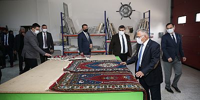 Büyükkılıç, Dijital Ticaret Projesi E-38 Ürünlerini İnceledi