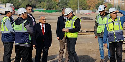 Büyükkılıç, Kartal Katlı Kavşağı’ndaki Çalışmaları İnceledi