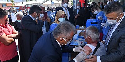 Büyükkılıç, Sarız’da Şehit İsmet Bülbül Otogarı Açılışına Katıldı