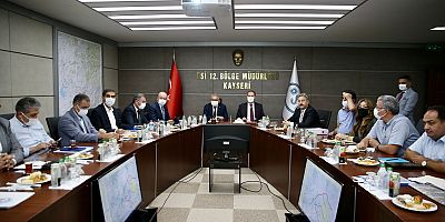 Büyükkılıç’tan Başkanlarla “Taşkın Kanal” Zirvesi