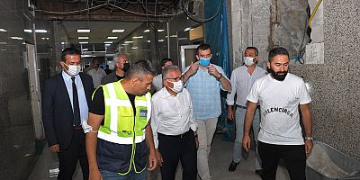 Büyükkılıç’tan Gece Yarısı 10 Milyon TL’lik Yatırım İncelemesi