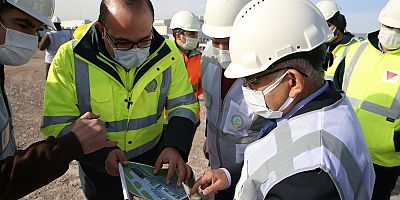 Büyükkılıç’tan Havalimanı Çalışmalarına Yakın Markaj