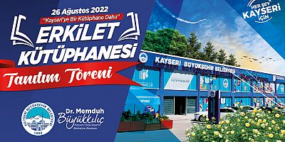 Büyükkılıç'tan Kayseri'ye Bir Kütüphane Daha