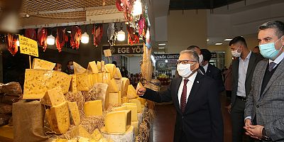 Büyükkılıç’tan “Yöresel Ürünler Fuarı” Ziyareti