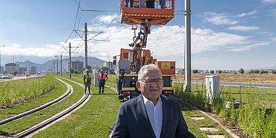 Büyükkılıç: Tramvay Hattına 120 Bin Adet Fidan Dikiyoruz