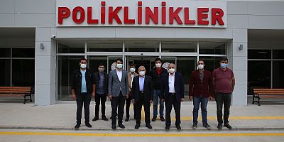 Büyükkılıç, Yahyalı Devlet Hastanesi’nde İncelemelerde Bulundu