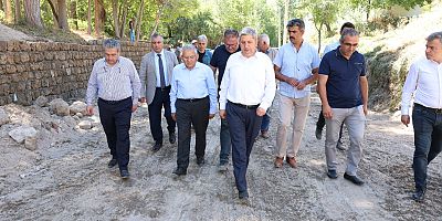 Büyükklıç, ‘Kayabaşı Cam Teras’ projesini Yerinde İnceledi