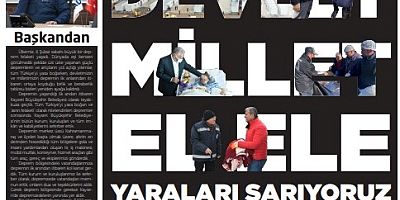 Büyükşehir Bülteni “Deprem Özel” Sayısı Yayında