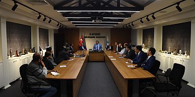 Büyükşehir’de “Raylı Sistem Ağı” Toplantısı Gerçekleştirildi