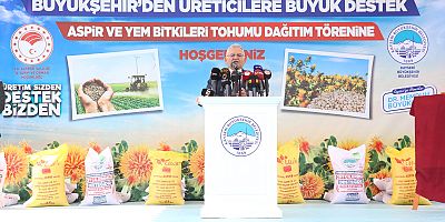 Büyükşehir’den Çiftçiye 15 Milyon TL’lik Tohum Desteği