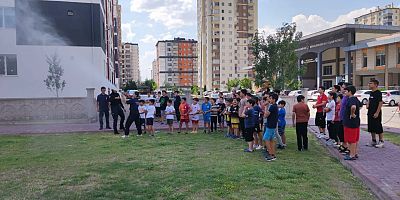 Büyükşehir’den Gençlere ‘Yangın’ Bilgilendirmesi