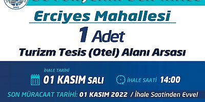 Büyükşehir'den İhale