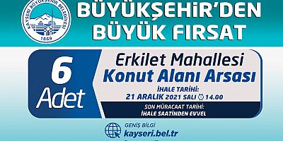 Büyükşehir’den İhale