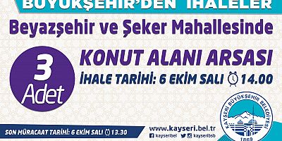 Büyükşehir'den İhaleler