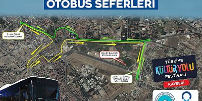 Büyükşehir’den, Kültür Yolu Festivali Ziyaretçilerine Ulaşım Kolaylığı