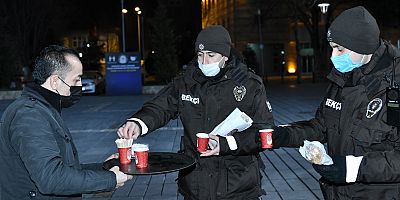 Büyükşehir’den Soğuk Kısıtlama Gününde Sıcak Davranış