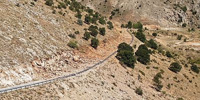 Büyükşehir’in 1,3 Kilometrelik Güzergahta Yol Açma Çalışmaları Sürüyor