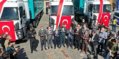 Büyükşehir’in 6 Milyon TL’lik Araçları İle Hafriyat Yönetim Sistemi Tanıtıldı