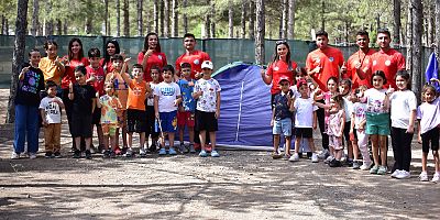Büyükşehir’in Doğa Kampına Çocuklardan İlgi