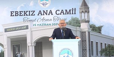 Büyükşehir’in Projelendirdiği Caminin Temeli Atıldı