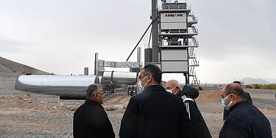 Büyükşehir’in Yeni Asfalt Plenti, Saatte 240 Ton Asfalt Üretecek