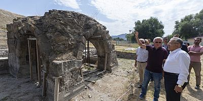 Büyükşehir, Keykubadiye Sarayı’nda Çıkan Eserleri Sergileyecek
