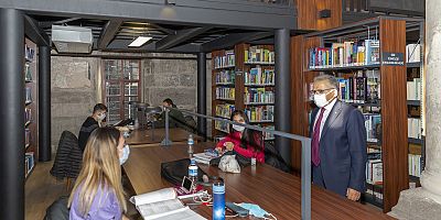 Büyükşehir Kütüphanelerine Kayseri Nüfusu Kadar Ziyaret
