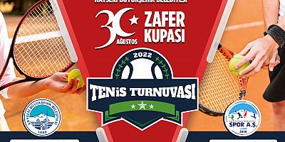 Büyükşehir Spor A.Ş.’den 30 Ağustos Zafer Kupası Tenis Turnuvası