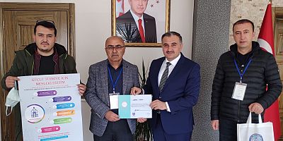 Cabbar Başkan: Mesleki Eğitime Kazandırma Projesi Develimize Hayırlı Olsun