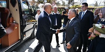 Çavuşoğlu’ndan Başkan Büyükkılıç’a Ziyaret