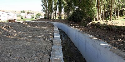 Cebir Mahallesi'nde Dere Yatağı Islahı